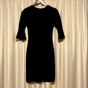 Banana Republic navy, fitted dress size 2